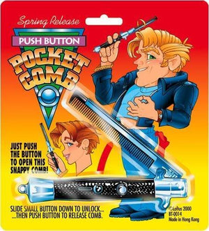 Fake Comb switch Blade - Novelty