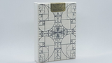 Fibs Playing Cards (White) by LV Cardistry