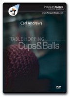 Table Hopping Cups and Balls with Carl Andrews - DVD