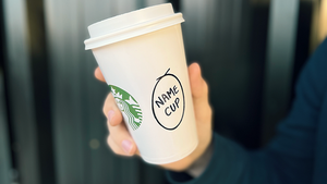 Name Cup by Juan Pablo and Jota - Trick