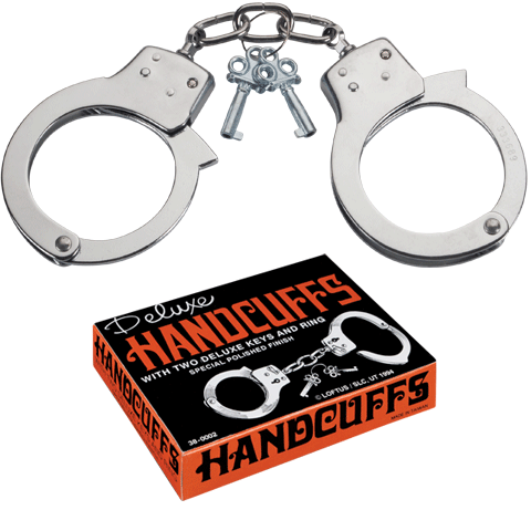 Handcuffs Deluxe with Keys - Supply – Magic Inc.