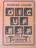 OICUFESP VOL. 8 21 Cidentaquin Variations by Howard Adams - Book