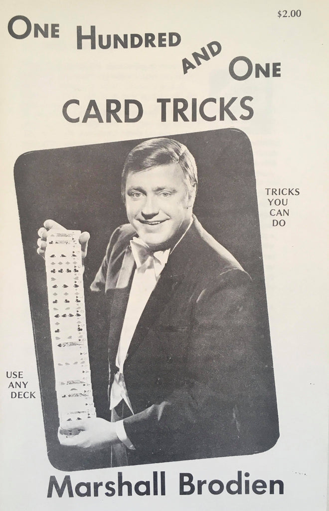 101 Card Tricks by Marshall Brodien - Book