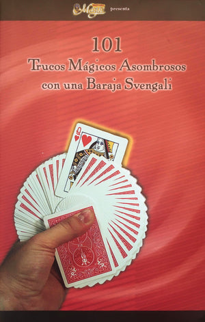 101 Trucos Magicos Asombrosos con una Baraja Svengali - Book