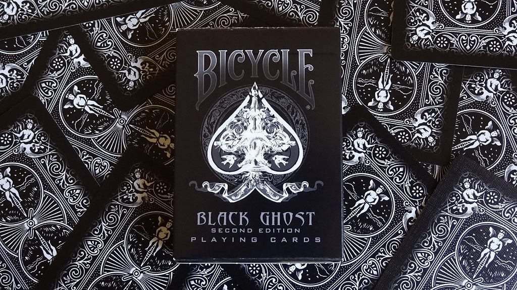 Bicycle Black Ghost Playing Cards by Ellusionist 2nd Edition