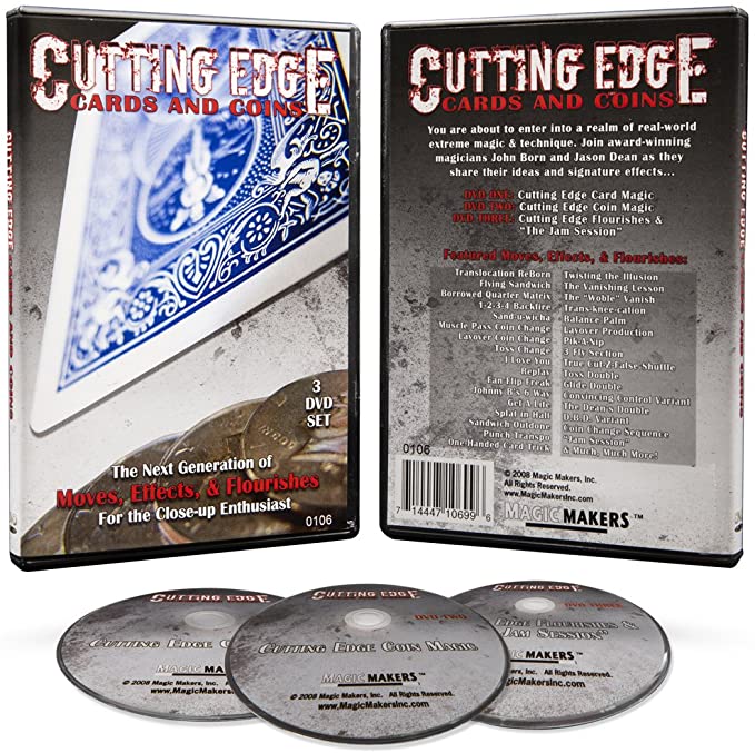 Cutting Edge: Cards and Coins by John Born and Jason Dean - DVD