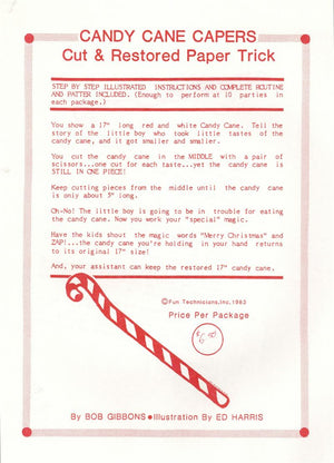 Candy Cane Capers by Bob Gibbons - Trick