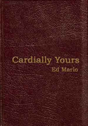 Cardially Yours Limited and Numbered Collector's Edition in Burgundy Leatherette