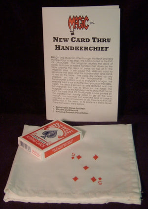 NEW CARD THRU HANDKERCHIEF