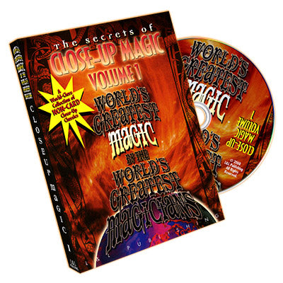 World's Greatest Magic - Close Up Magic - Vol. 1 - DVD