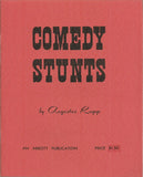 Comedy Stunts by Augustus Rapp - Book