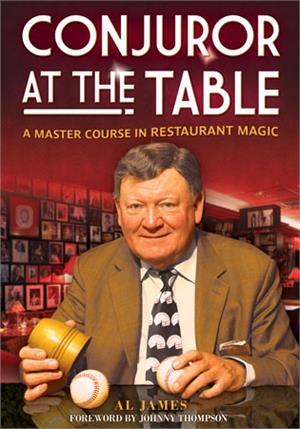 Conjuror at the Table by Al James - Book