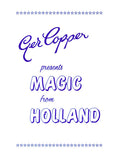Magic from Holland by Ger Copper - Book