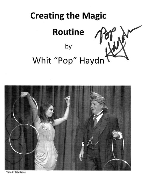 Creating the Magic Routine by Whit Pop Haydn - Book – Magic Inc.