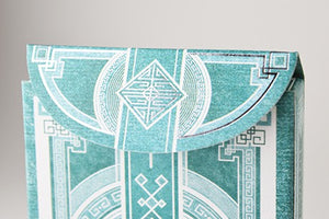 Dynasty Jade Green Playing Cards by EPCC - Deck