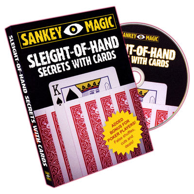 Sleight Of Hand With Cards by Jay Sankey - DVD