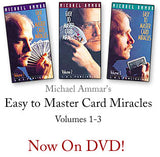Easy to Master Card Miracles Volume 2 by Michael Ammar - DVD