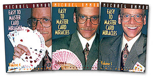 Easy to Master Card Miracles Volume 5 by Michael Ammar - DVD