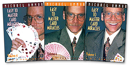 Easy to Master Card Miracles Volume 6 by Michael Ammar - DVD