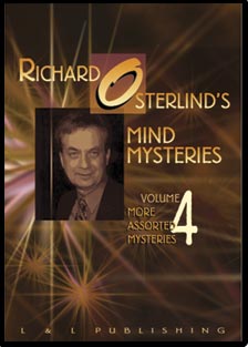 Mind Mysteries Vol. 4 (More Assort. Myst.) by Richard Osterlind - DVD
