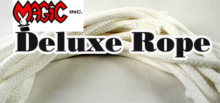 Deluxe (Thick) Rope - White, Soft - 30ft – Magic Inc.