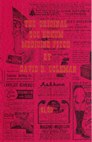 The Original Doc Hokum Medicine Pitch by Dave Coleman - Book