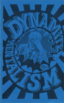 Dynamite Mentalism by George B. Anderson - Book