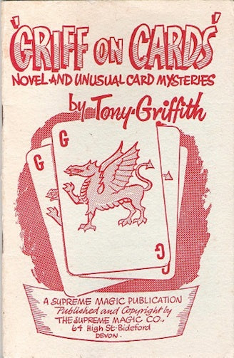 Griff on Cards by Tony Griffith - Book