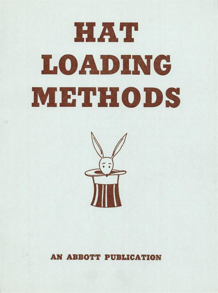 Hat Loading Methods by Abbott Publications - Book – Magic Inc.