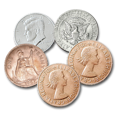 Hopping Half by Johnson Magic - Trick