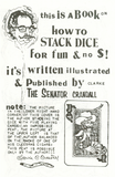 How To Stack Dice by Senator Clark Crandall - Book