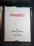 Framed! The Close-Up Magic of Tom Frame - Book
