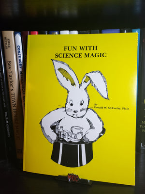 Fun With Science Magic by Donald W. McCarthy Ph.D - Book