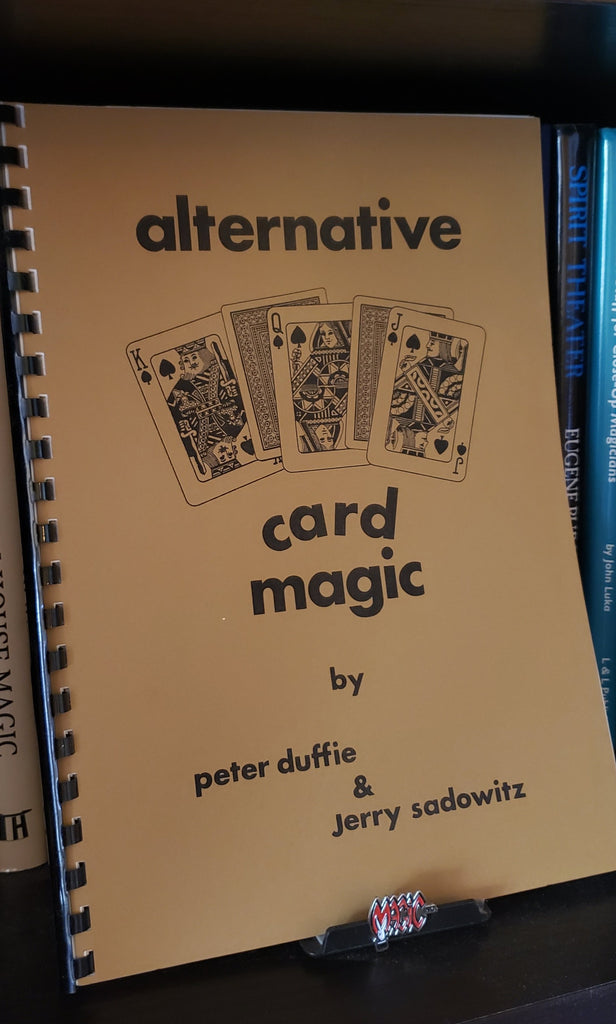 Alternative Card Magic by Peter Duffie and Jerry Sadowitz - Book