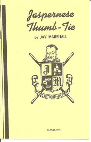 Jaspernese Thumb Tie by Jay Marshall - Book