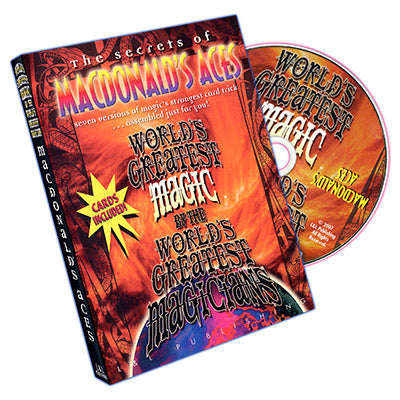 World's Greatest Magic - MacDonald's Aces ** Special Cards Included ** - DVD