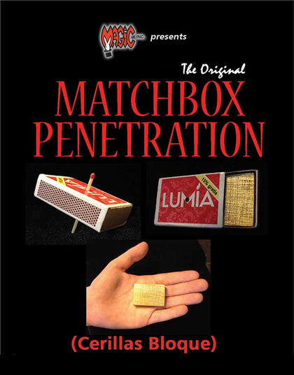 The Original Matchbox Penetration (Cerillas Bloques) by Magic Inc.
