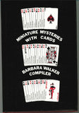 Miniature Mysteries With Cards by Barbara Walker Compiler -  Book