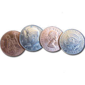 The New Magnetic Silver and Copper by Johnson Magic - Trick