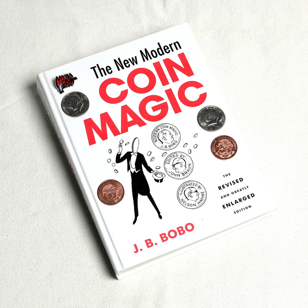 New Modern Coin Magic by J.B. Bobo (Hardbound) - Book