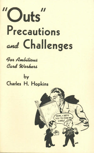 "Outs" Precautions and Challenges by Charles H. Hopkins - Book