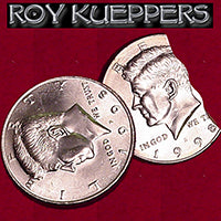 Bite Out Coin - US Half Dollar by Roy Kueppers - Trick