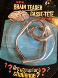 Metal Puzzle - Brain Teasers - Novelty