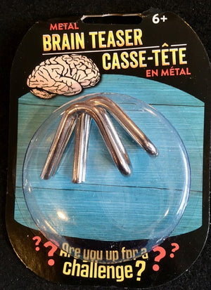 Metal Puzzle - Brain Teasers - Novelty