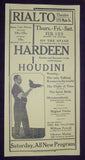Hardeen - The Master Mind of Mystery - Rialto Theatre Poster (Facsimile)