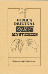 Rink's Original Rope Mysteries - Book