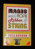 Magic with Rope Ribbon & String by Bill Severn - Book