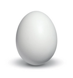 Egg Replica (For Egg Bag Routine) by Viking Magic - Accessory