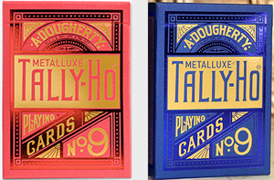 Tally-Ho MetalLuxe (Circle Back) Playing Cards - Deck