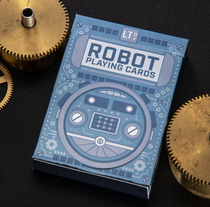 Bicycle Robot Deck (Special Edition Foil Case) - Playing Cards